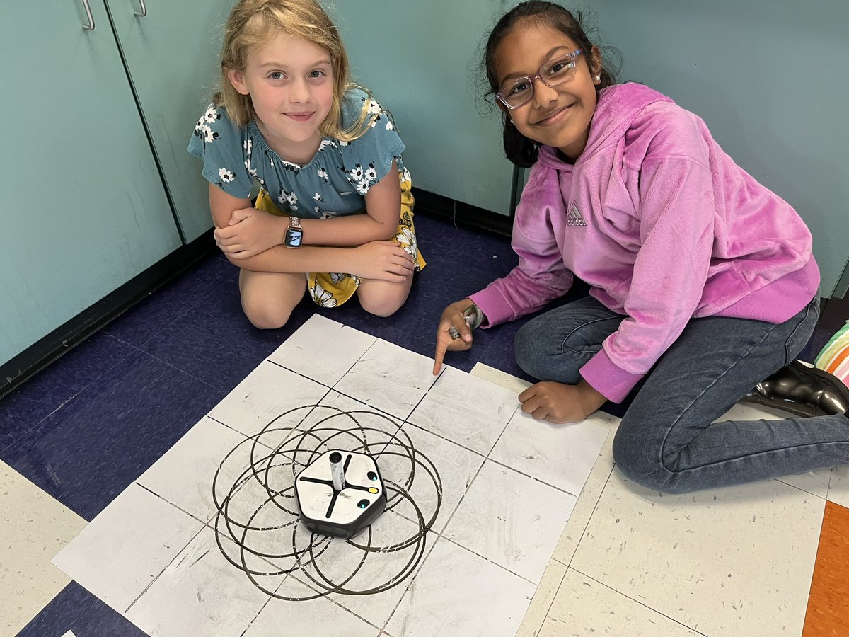 Root robots bring area and perimeter to life. Students get hands-on experience, coding skills, and a solid understanding of geometry. Interactive! Fun! <a href="/SalemElementary/">Salem Elementary</a>