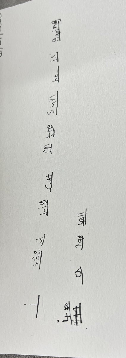 So unbelievably impressed at this guys progress from October to June. Same sentence, months of progress apart.