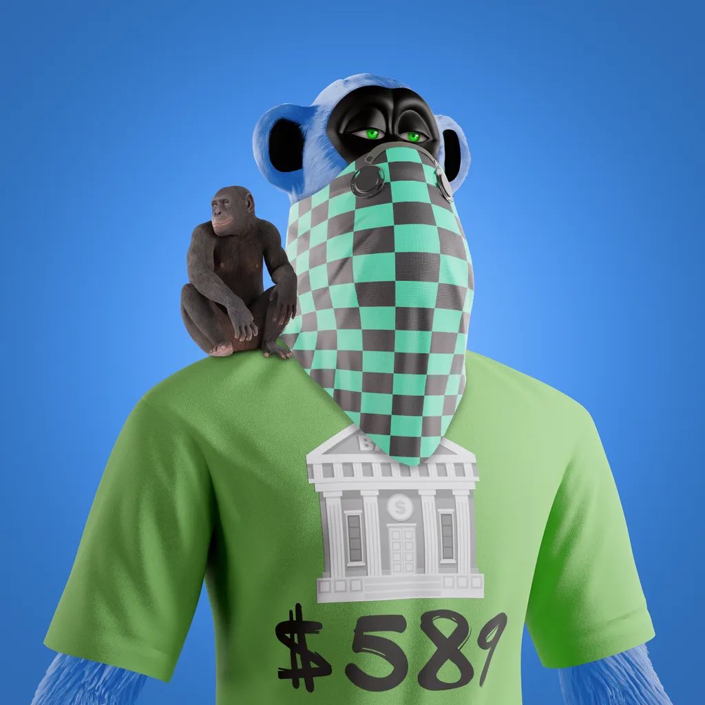 xrpvibes's tweet photo. 🚨 Searching for the @XRPL3DAPES #NFT that will reward me with 50 serums on @xrpcafe! Minted this beauty along the way, definitely a keeper! 🏆🦍

Search for your lucky #3DAPES by random minting here for only 200 XRP each! ☕️🚀 winning numbers will be: 

#10 #179 #951 #1505 #2281 #7818 #8230 #8920 #9250 #9999

There’s also a 1:1 airdrop! Follow for more info!

https://t.co/0Ejp0my2SO