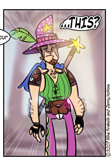 With the recent blow up of Hardcore Classic SSF, and the wife and I both playing mages, I cannot help but feel like <a href="/cwgabriel/">👽 jello³ 🤖 on HALhal6000</a> but even worse.  Wearing a smelly horse's old blanket with cruddy woolen garb my wife cobbled together...