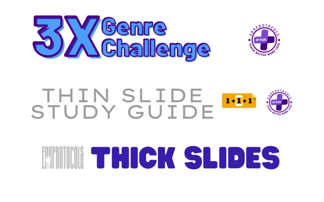 eduprotocols's tweet photo. There's no summer slide at EduProtocols Plus: we've got fresh new templates coming for our subscribers!
These drop soon!
#ThinSlideStudyGuide
#ThickSlides
#3xGenre
Join today for year-round professional support: https://t.co/lwMacnK7Bj https://t.co/AxAsBDpGz8