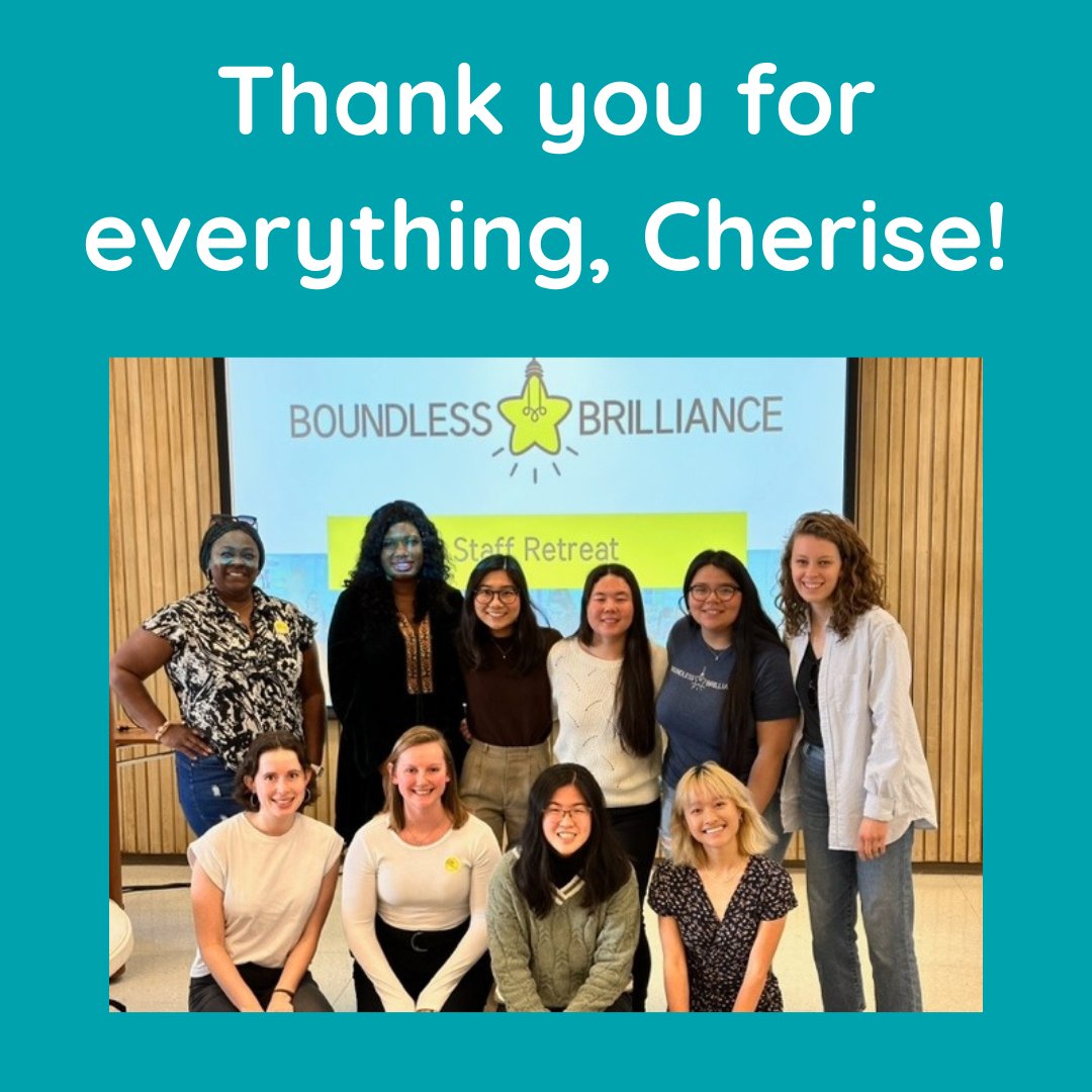 b_brilliant_'s tweet photo. It is with a mix of sadness and gratitude that we announce the departure of Cherise Charleswell from her role as the Executive Director of Boundless Brilliance. Cherise has made the difficult decision to step down from the position in order to attend to urgent personal matters. https://t.co/5c2WKycwSq