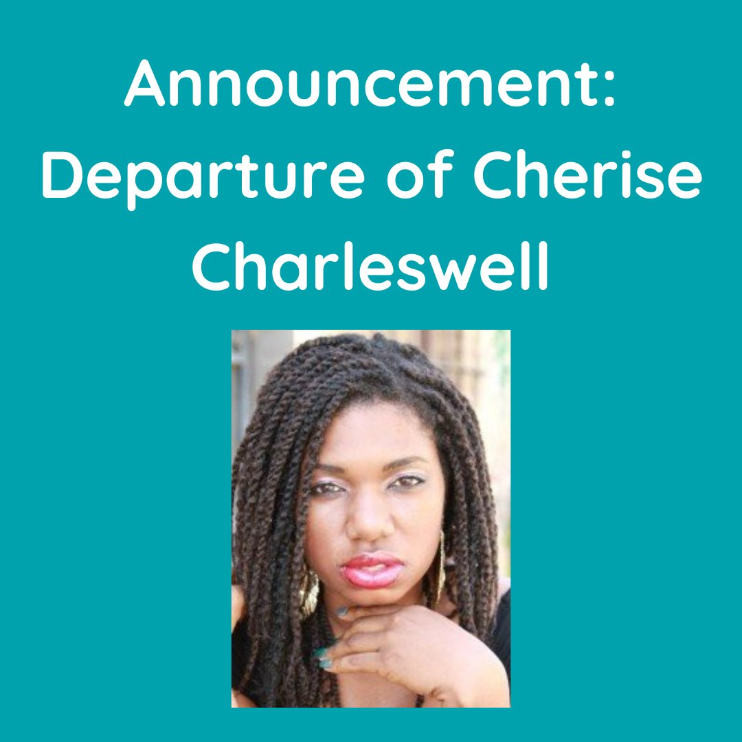 b_brilliant_'s tweet photo. It is with a mix of sadness and gratitude that we announce the departure of Cherise Charleswell from her role as the Executive Director of Boundless Brilliance. Cherise has made the difficult decision to step down from the position in order to attend to urgent personal matters. https://t.co/5c2WKycwSq