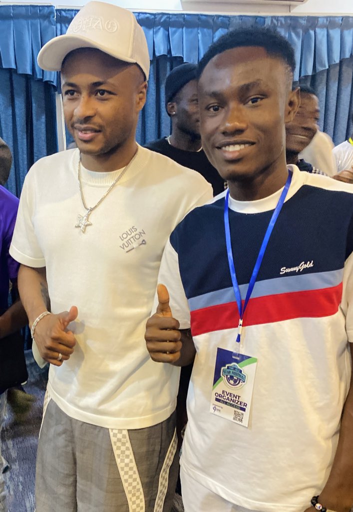 Dede Ayew 🤭❤️ #AllStarFestival2023