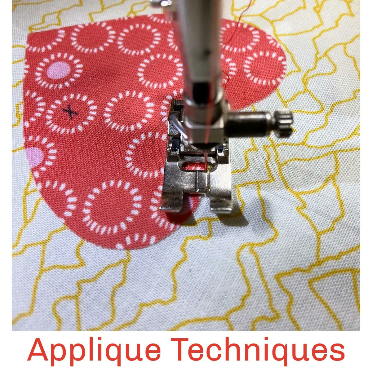 #gbsb #sewingbee Applique of abstract arty shapes featured in tonight's episode of the Bee and we show you techniques of how to applique motifs onto your own clothes with our technique guide here buff.ly/3XcIJpo