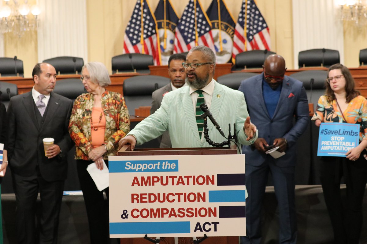 RepDonaldPayne's tweet photo. A lack of awareness of Peripheral Artery Disease (PAD) results in countless preventable amputations each year. My Amputation Reduction and Compassion (ARC) Act requires Medicare and Medicaid to cover PAD screenings for at-risk Americans. We need to #SaveLimbs and lives https://t.co/ukLw9JINOT