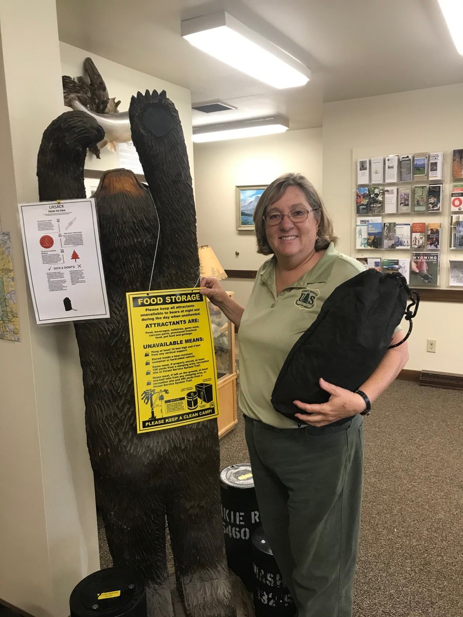Thanks to a recent grant from <a href="/vitalground/">Vital Ground</a>, the Shoshone NF now loans bear-resistant food storage bags to the public, free of charge!  A limited number of food storage bags are available at Ranger District offices in Lander, Dubois, and Cody. Bags are free, but require a deposit.