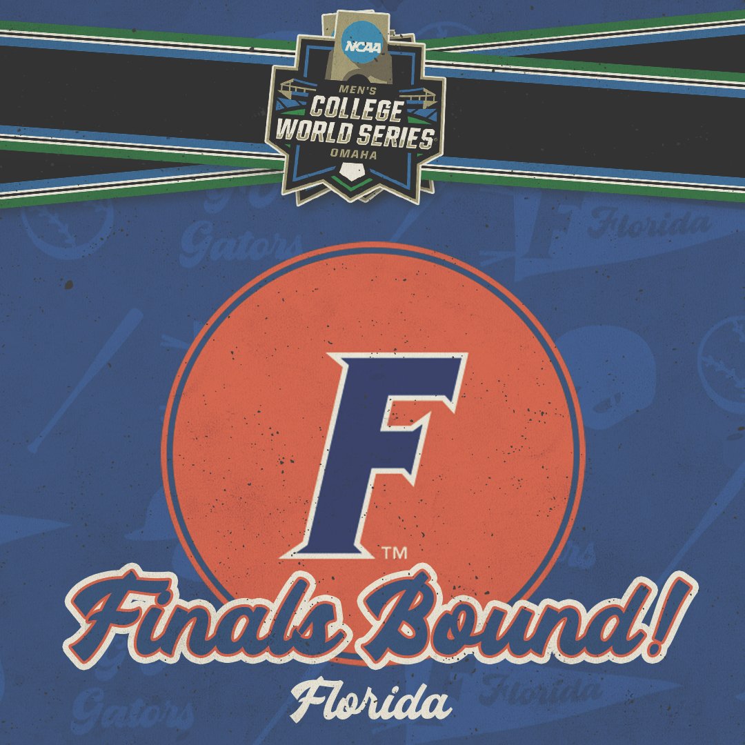SEC's tweet photo. FINALS. BOUND.

🐊 @GatorsBB 

#SECBSB x #MCWS https://t.co/rPQ7Zk0XsG