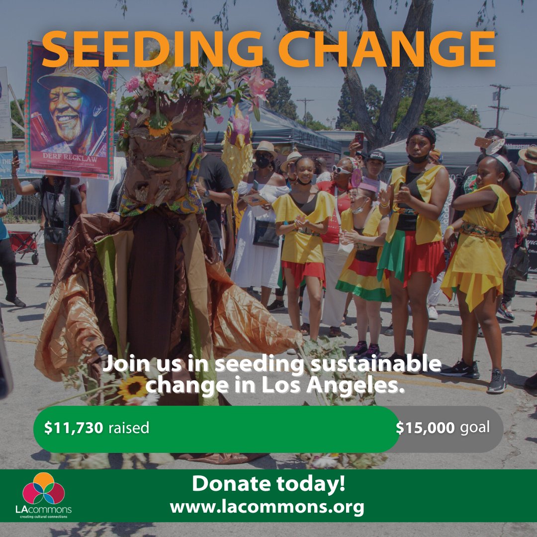 Our 13th Annual Day of the Ancestors:Festival of Masks is 4 days away! Make sure to join us for a for a day of healing THIS SUNDAY Jun 25, 2023! Seed change in Los Angeles. Donate today! Every gift counts! lacommons.networkforgood.com/projects/13254… #FestivalofMasks #LeimertPark #CommunityEvent