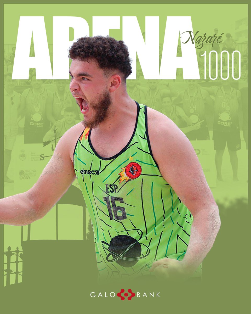 Después de empezar de manera excelente el año ganando la Copa de España, tenemos puesta la mirada en la primera prueba Arena 1000 del año. A seguir creciendo🔥😈

🗓️ 23-25 Junio
📍 Nazaré (Portugal) 🇵🇹