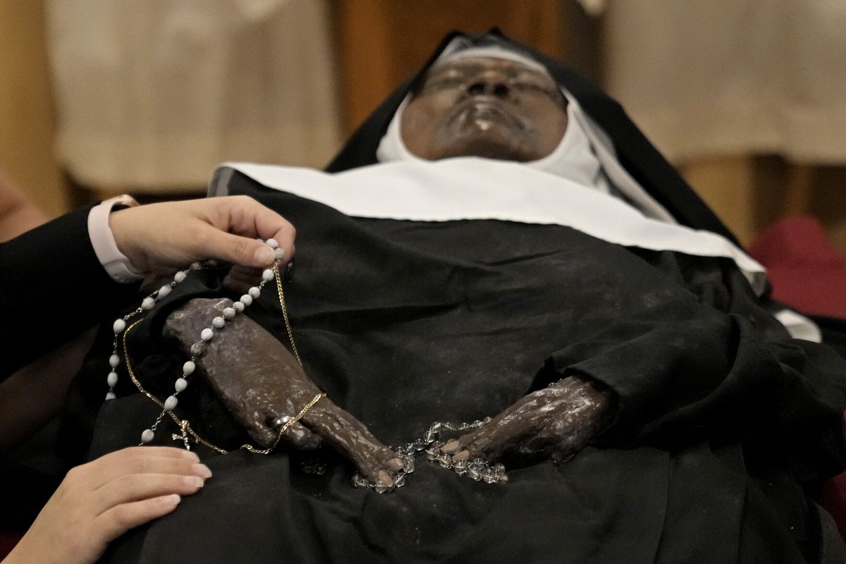 Quite a story on a 'miracle nun' by one of my favorite #publicradio reporters buff.ly/46hJmCd <a href="/FrankNewsman/">Frank Morris</a>
