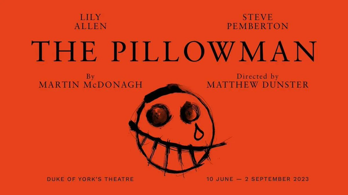 Hypnotized by #PillowmanPlay at @dukeofyorksLDN - an electrifying revival whose sobering relevance  ambushes you. @lilyallen's Katurian feels hauntingly real by her vivid vulnerability, perfectly countered by @SP1nightonly & Paul Kaye's blisteringly malicious duo. A must see.