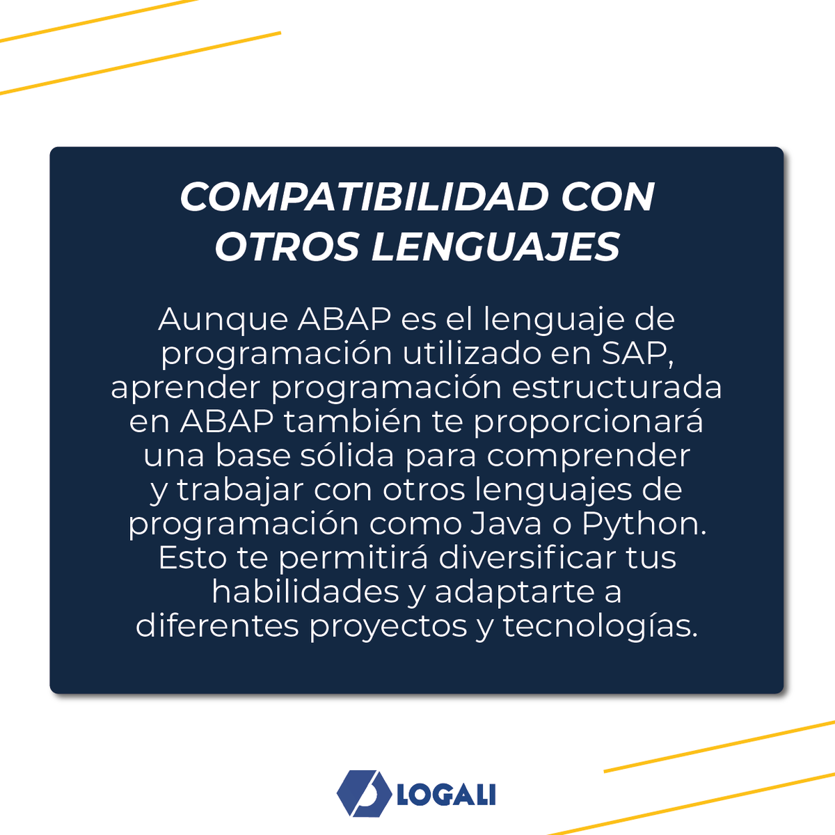 logaligroup's tweet image. ¡Descubre el poder de 𝐒𝐀𝐏 𝐀𝐁𝐀𝐏 𝐏𝐫𝐨𝐠𝐫𝐚𝐦𝐚𝐜𝐢𝐨́𝐧 𝐄𝐬𝐭𝐫𝐮𝐜𝐭𝐮𝐫𝐚𝐝𝐚! 
Si estás interesado en aprender más sobre la Programación estructurada, conoce nuestro Curso completos.
Más info en el link. logaligroup.com/C0200
#ProgramaciónEstructurada #ABAP #SAP