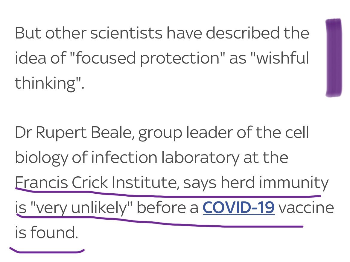 Hard to believe that @Jeremy_Hunt is now saying that #UK scientists advocated for #HerdImmunity as a strategy against #COVID19 

They. Did. Not. 

Huge swathes of evidence prove that #JeremyHunt is attempting to rewrite history 

#ToryCovidCoverUp 

news.sky.com/story/amp/scie…