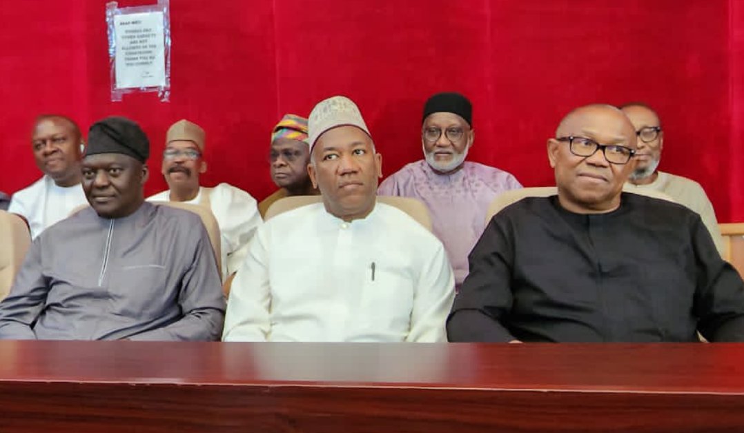 standard_base's tweet image. Peter Obi, LP presented three more witnesses against Tinubu. I cling to hope every day that Obi replaces that scum of a bastard @OfficialABAT.

@JeffreyGuterman