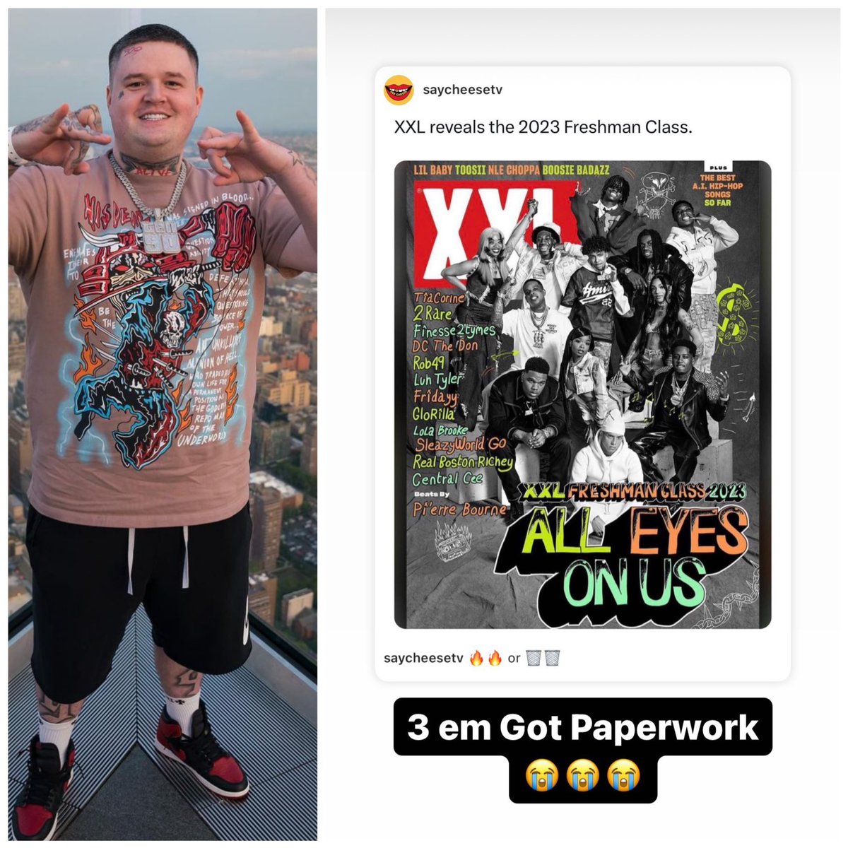 1090 Jake says 3 of the rappers on the 2023 XXL Freshman List ‘got paperwork’