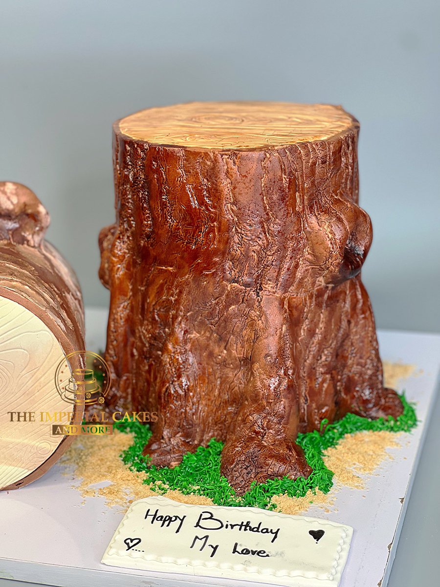 theimperialcake's tweet photo. #logcake #logofwood #cakeforasawmiller https://t.co/RJ4fPmQ91D