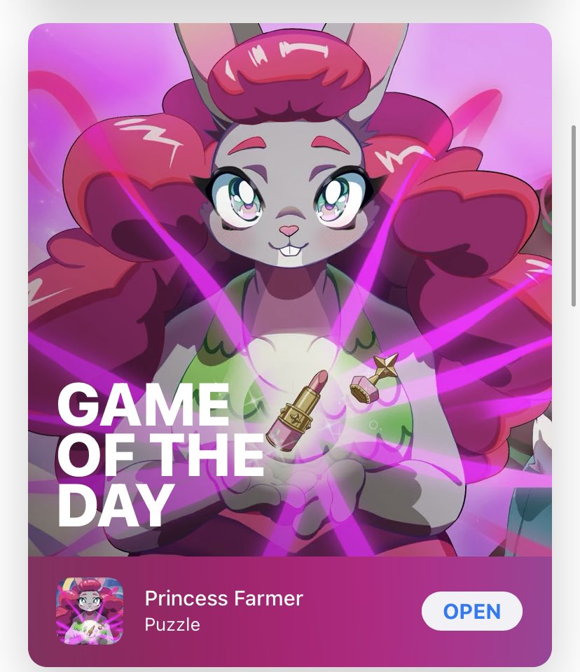 JuneIsLifeMonth's tweet photo. So…Apple’s App Store is featuring a subtle groomer game for kiddies ages +4 &amp; up. It’s described as a fun and innocent game for kids, but out of nowhere, between levels, it’s shouts, “Who’s that lesbian!” as a “fun” guessing game, thereby making an innocent game sexually themed. https://t.co/eLF5x9RycL