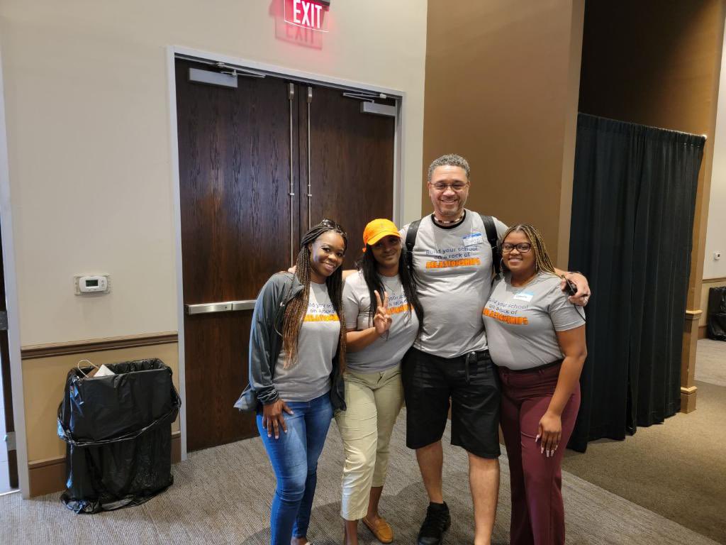 Thomas2_Murray's tweet photo. Just like that, Day 3 of Restorative Practice is a wrap. I was able to meet so many like minded individuals. Can’t wait to put the work in action. 
#Connect4Kids
#ConnectB4Content
#RCLfirst
#CircleMomma https://t.co/VWYufDyhJ2
