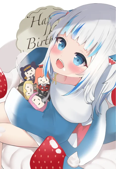 Happy birthday gura~! #gawrt #GuraBirthday2023