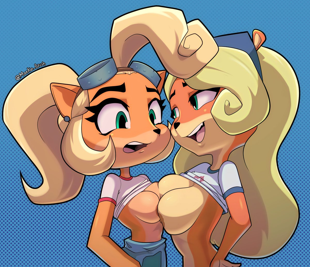 Monke_Brush's tweet photo. Coco 2🥭🥭: electric boogaloo https://t.co/HR9bggit7b