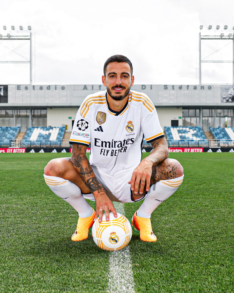 Esperanza_PM's tweet photo. ¡¡Bienvenido de nuevo, @JoseluMato9!! #RealMadrid #HalaMadrid #Joseluisback #Martes #20Junio #2023 https://t.co/VI94eNRX9z