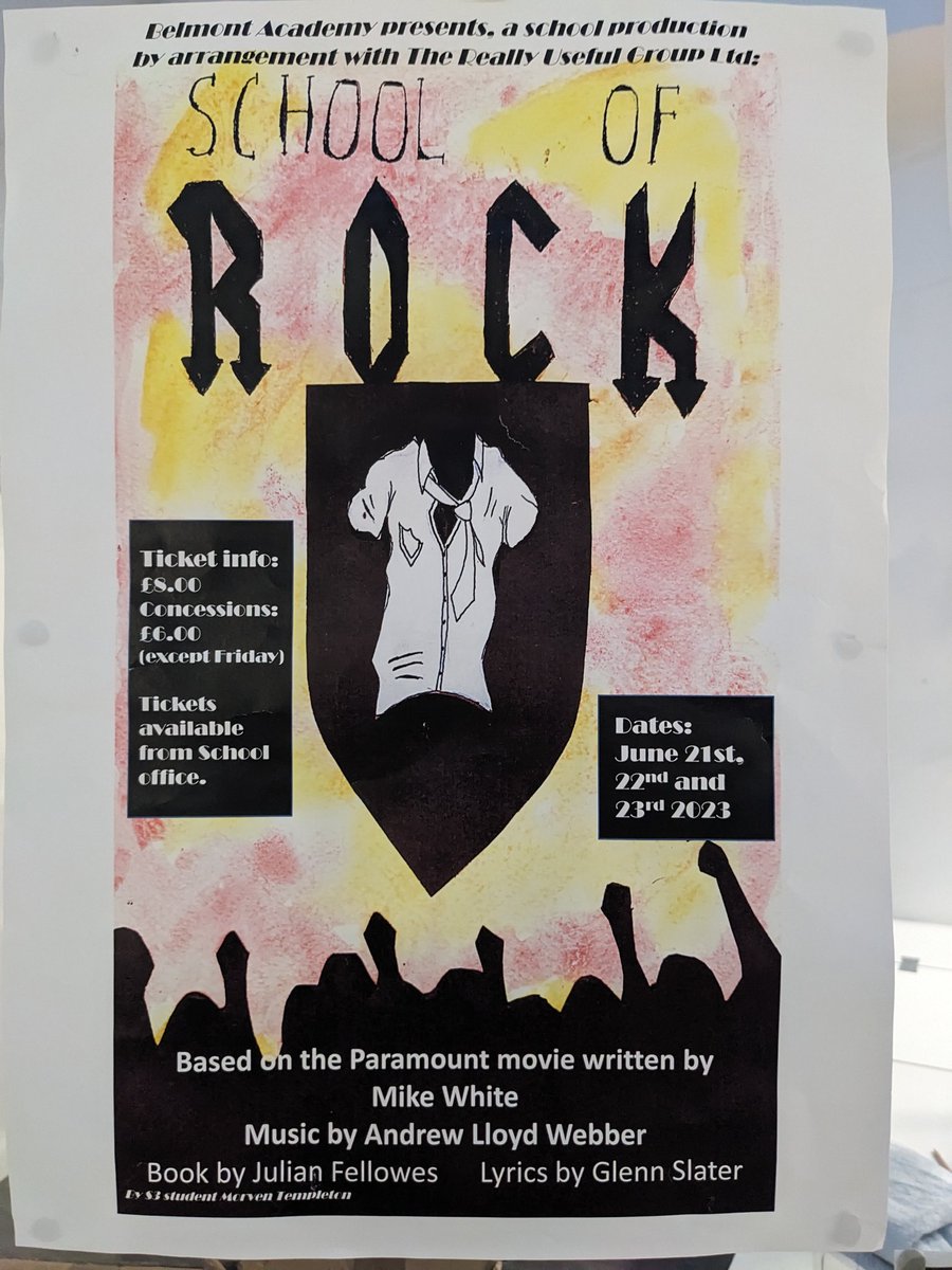 First night of <a href="/Belmontacademy/">Belmont Academy</a> School of Rock; absolutely amazing!!!!!! Those kids were brilliant 🤟👏👏👏👏👏 GET TICKETS!!!
@Belmont_SofR