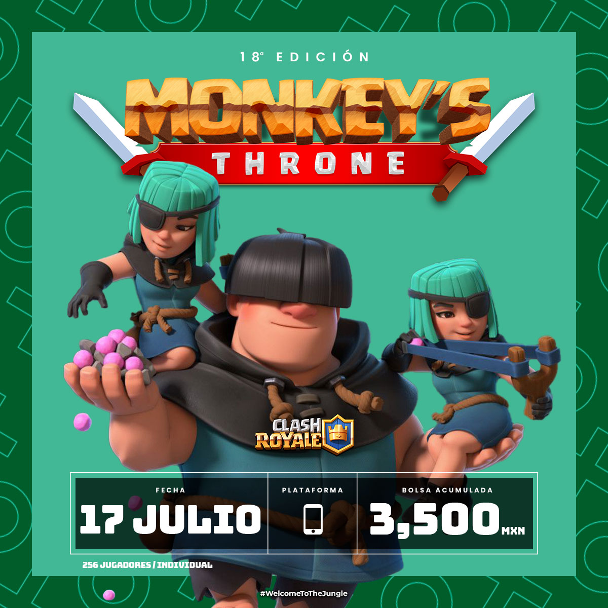Monougg's tweet photo. ¡No te pierdas nuestros nuevos torneos! 🙅🏻‍♂️

Hay nuevas chances de ser campeón en la jungla, así que inscríbete GRATIS en tu favorito, prepárate y gánate una buena lana. 🤩

#ClashRoyale: https://t.co/nwUGRoKeHj
#FreeFire: https://t.co/QTUdJly6al

#WelcomeToTheJungle #Gaming https://t.co/rkGl3jWJEf