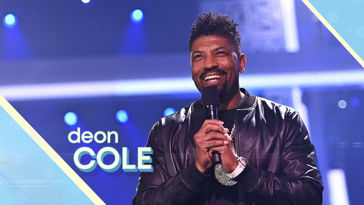 FOX5Atlanta's tweet photo. Coming up NEXT, comedian @deoncole stops by to talk about his starring role in the new scripted dark comedy, “Average Joe,” premiering June 26 on BET+. Plus, fitness trainer #ShaunT shows @sherrieshepherd a bootcamp routine from his home fitness program, T25 Delta!
#sherrishowtv https://t.co/07BQPPCTdS