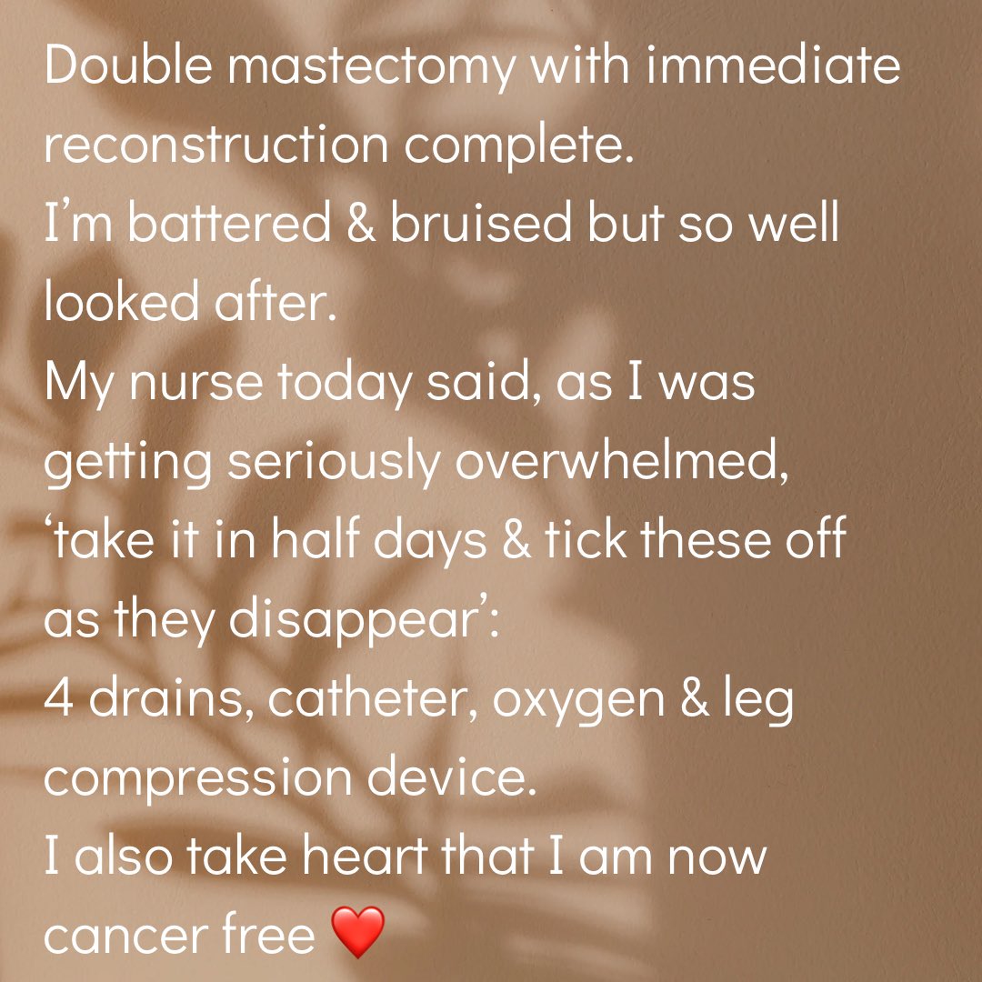 #cancer #breastcancer #tnbc #dmx #diepflap #wecandohardthings #cancerreality @ThanksCancer