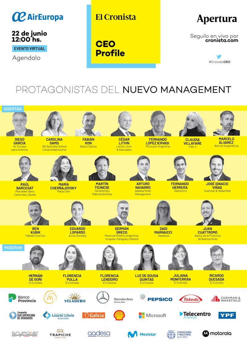 DerechoFiscal2's tweet photo. El Dr. @CRLitvin, CEO de @LisickiLitvin, disertará en una nueva edición del evento "#CEOProfile: Protagonistas del Nuevo Management" organizado por @Cronistacom
El evento se llevará adelante este jueves 22 de junio a partir de las 12 hs.
https://t.co/rJfmaclyiP https://t.co/ymFJwn260z