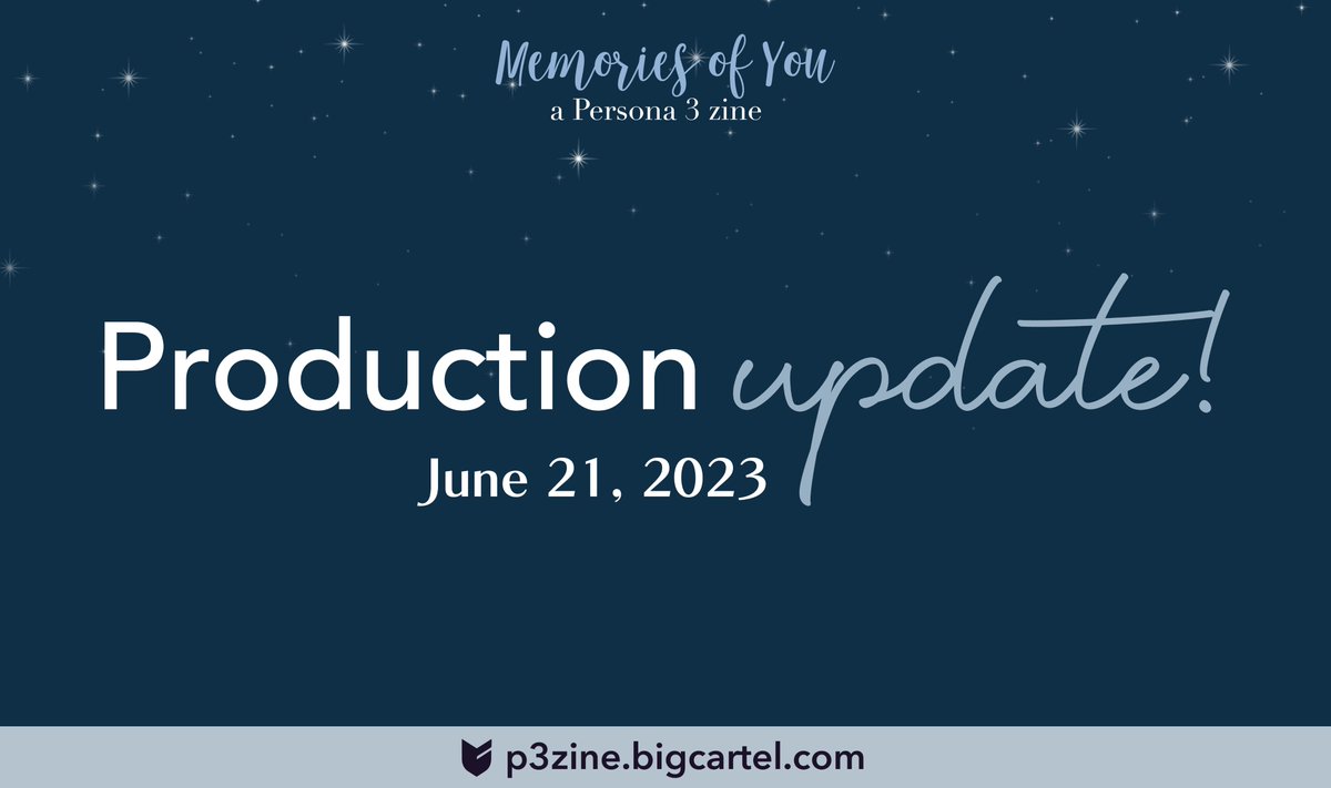 🌟 PRODUCTION UPDATE 🌟

It's been almost a month since our last production update, a lot has happened since then! Read below to find out more ⬇️