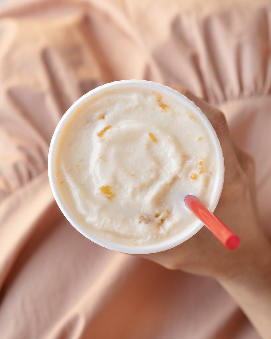 my_cfa's tweet photo. This is what (peachy) dreams are made of 😍 The Peach Milkshake is here to enjoy for a limited time 🧡 https://t.co/Ff90WDVczu