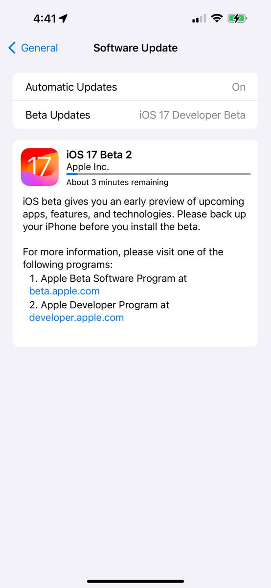 jenny_captures's tweet image. A long and anticipated wait is finally over hello ios 17 #2 #ios17 #ios17beta #apple #software #iphone14pro