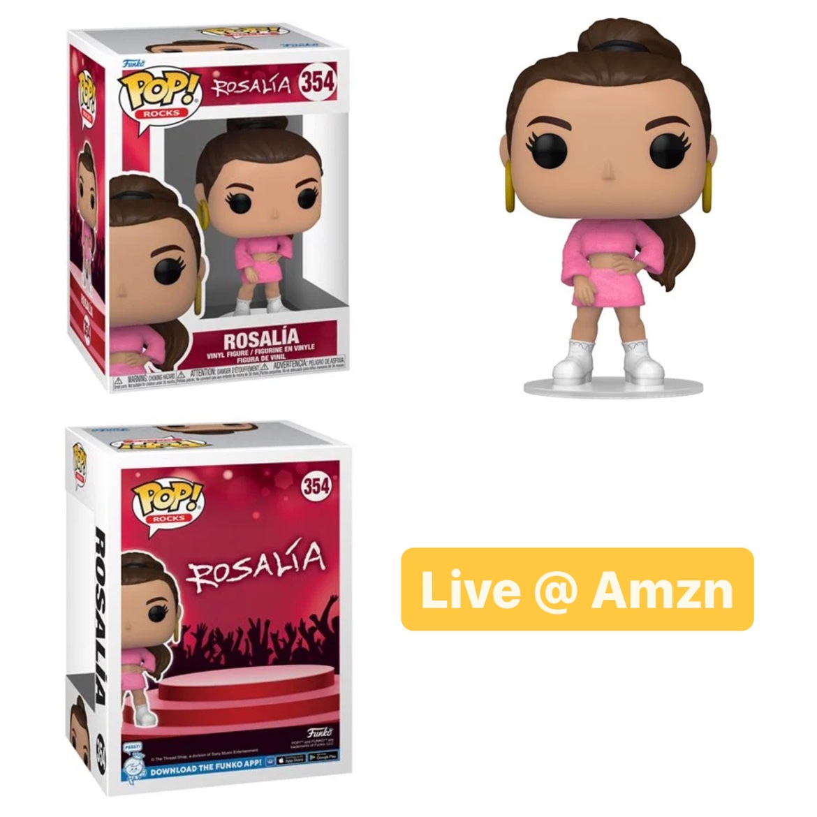 Funko POP News ! on X: Who still needs to get a Music POP? The new Rosalia  Funko is now live at  ~ Amzn ~  EE ~   #Ad #Rosalia #