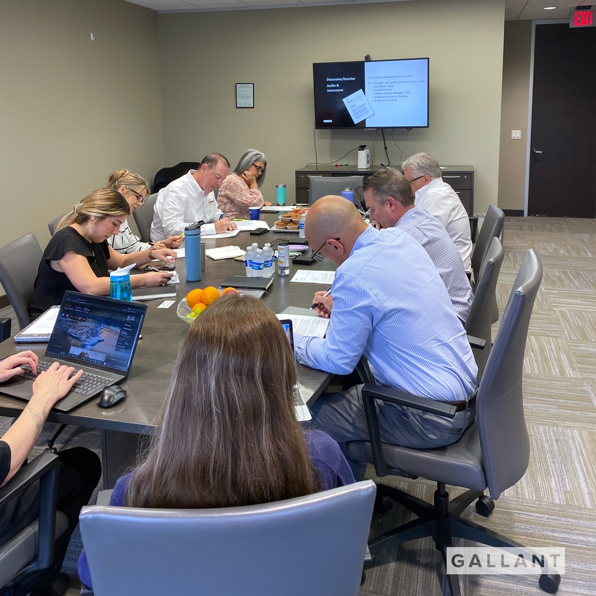 GallantCulture's tweet photo. Recently, we conducted a branding workshop with our esteemed client @EnventureGT. It was a collaborative and inspiring session that aimed to take their brand to the next level!

At Gallant, we thrive on empowering brands to communicate their unique stories! https://t.co/bLrKdT8qjs