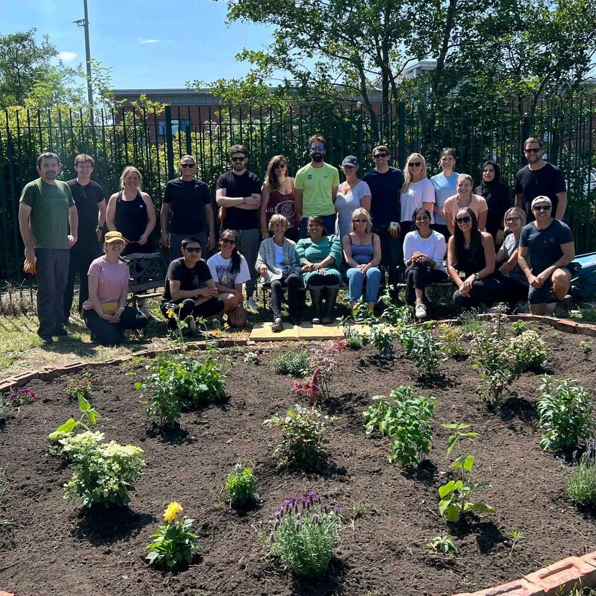 Today The Therapy Garden made over 20 new friends from the healthcare sector of @BrabnersLLP  this is what social value  looks like. Our garden, community and spirits are better for meeting these amazing people today. Thank you !
#socialvalue
#communityimpact 
#ecotherapy