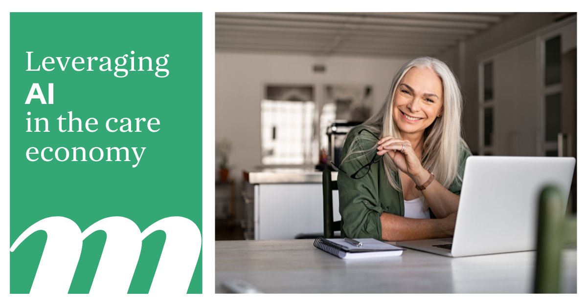 The future of care is here! We're proud to be enhancing marketplaces + creating economic opportunity for mom, with intentional AI recruiting tools that are ethical and useful to our mission. Read more in @the_holding_co's latest chapter > bit.ly/3CZaNnf