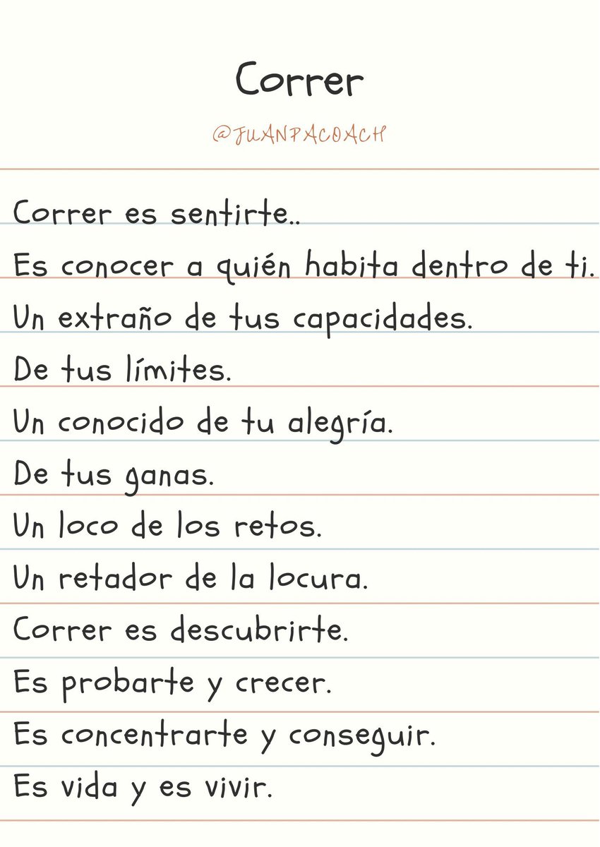 juanpacoach's tweet photo. Correr… https://t.co/S92YPN0qjC
