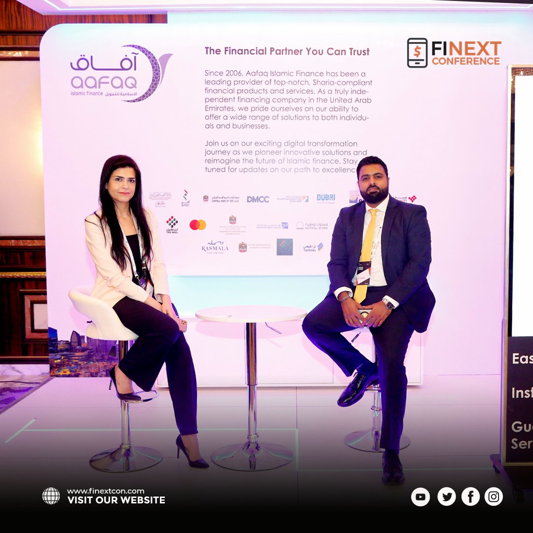 finextcon's tweet image. Our Exibitior Aafaq Islamic finance

FiNext Conference Dubai 2023

#finextcon2023 #finext #aafaq #islamic #finance #exhibition #booth