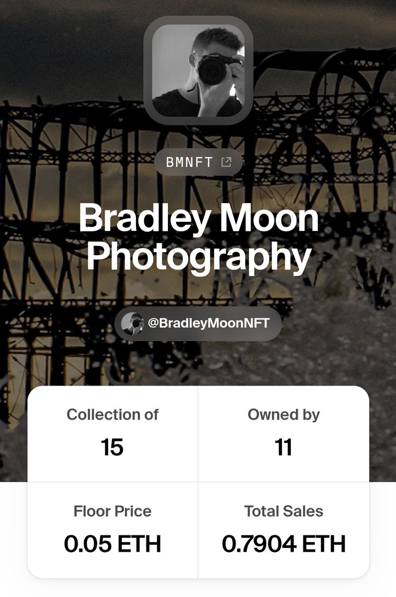 I can't even begin to describe how happy this makes me feel ! 😊🙌

I'm extremely thankful &amp; grateful to all of my collectors of my work 🙏♥️

Can we reach 1 ETH on this collection!? ✨ 👀

Link to the collection below 👇