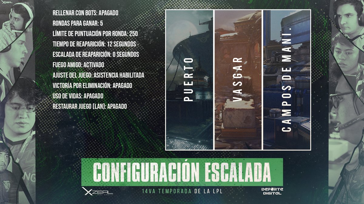 LIGA PROFESIONAL LATINOAMERICANA 14T patrocinada por <a href="/XZEAL_GAMING/">Xzeal</a>

CLASIFICATORIAS JORNADA C MIERCOLES 21 DE JUNIO 21:00 HRS CDMX

<a href="/MtyEsports_/">Monterrey Esports</a> 
<a href="/TheSignalOf/">The Signal</a> 
<a href="/CintaNegraGC/">CINTANEGRA Esports</a> 
<a href="/GtoEsportsGG/">Guanajuato Esports Club 🦁🖤🤍</a> 
<a href="/RazeTeamFM/">Raze Team</a> 
<a href="/MexKingdomESP/">Mex Kingdom</a> 
<a href="/By__Twilight/">Twilight 🌙</a> 
<a href="/EedwAarX/">SnakeeB</a> 
<a href="/XboxMexico/">Xbox México</a>