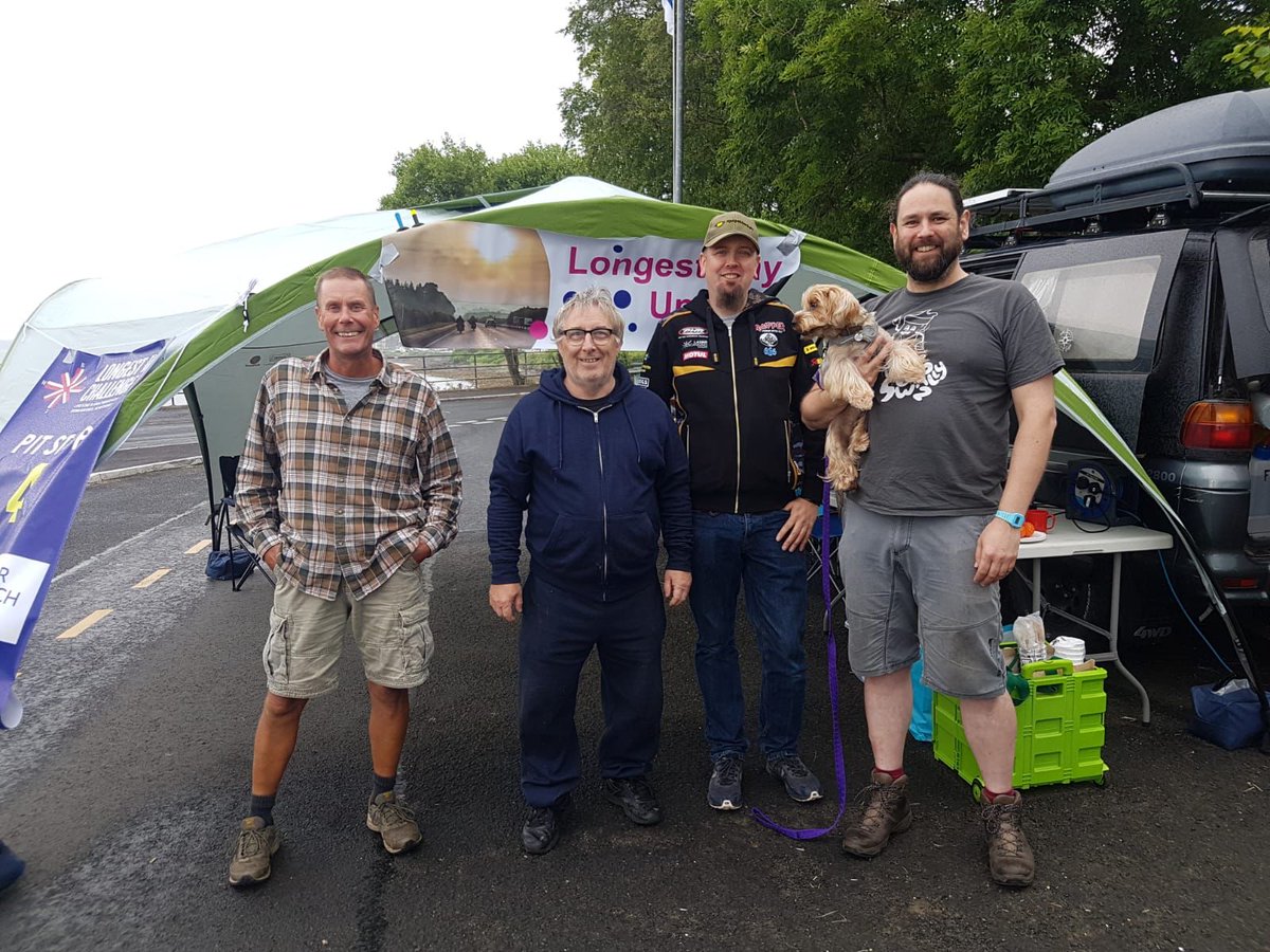 Many of our riders are rolling through Pitstop 4, ready to catch the ferry. Great work by the Pitstop crew as always :) #LDC