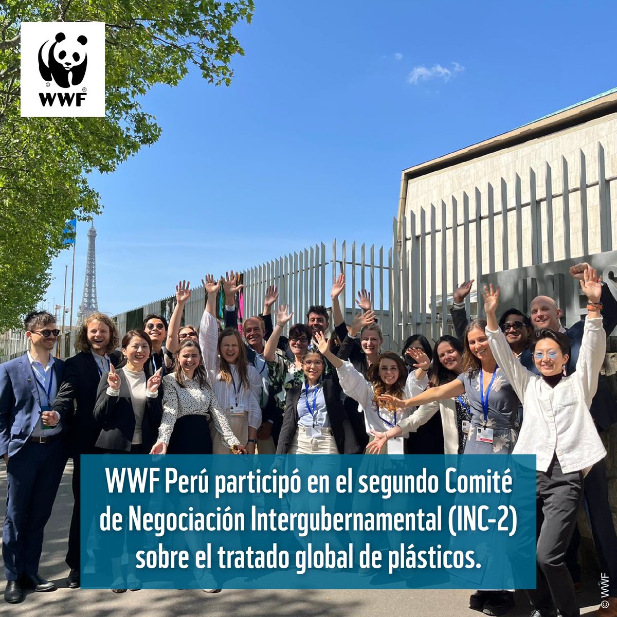 WWF_Peru's tweet photo. #TratadoGlobalDePlástico | WWF-Perú acompañó al equipo de #PlasticPolicy, asegurando el cumplimiento de los objetivos propuestos para esta sesión y promoviendo recomendaciones ➡️ https://t.co/GguSRXDW7X
#INC-2  #NaturalezaSinPlásticos https://t.co/M8kKHLixEp