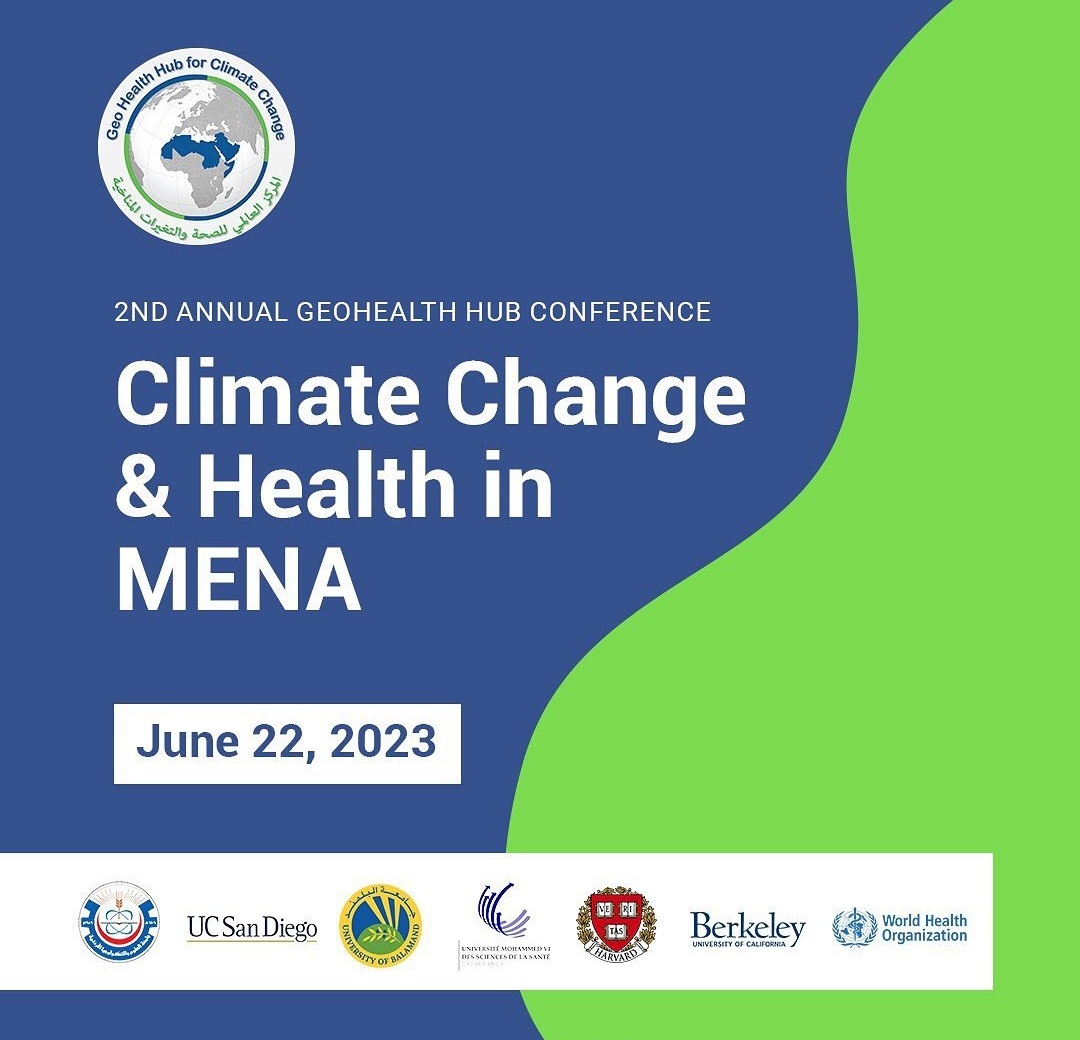 ⚠️Big day tomorrow!!!⚠️ 
I'll be emceeing the 2nd annual conference for the GeoHealth Hub on Climate Change and Health in MENA. Excited to hear about all the latest projects taking place under the @GEOHubMENA
#geohealthhubmena #health #climatechange #environment #conference #MENA