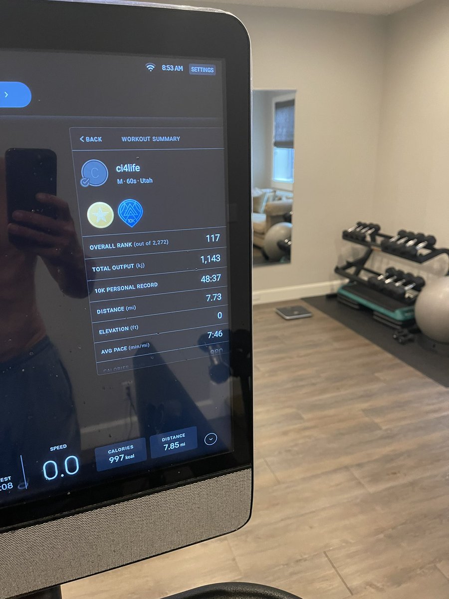 HeylandRick's tweet photo. Indoor PB despite a sugar fest last night! #getbackup https://t.co/cXXB4RCFze
