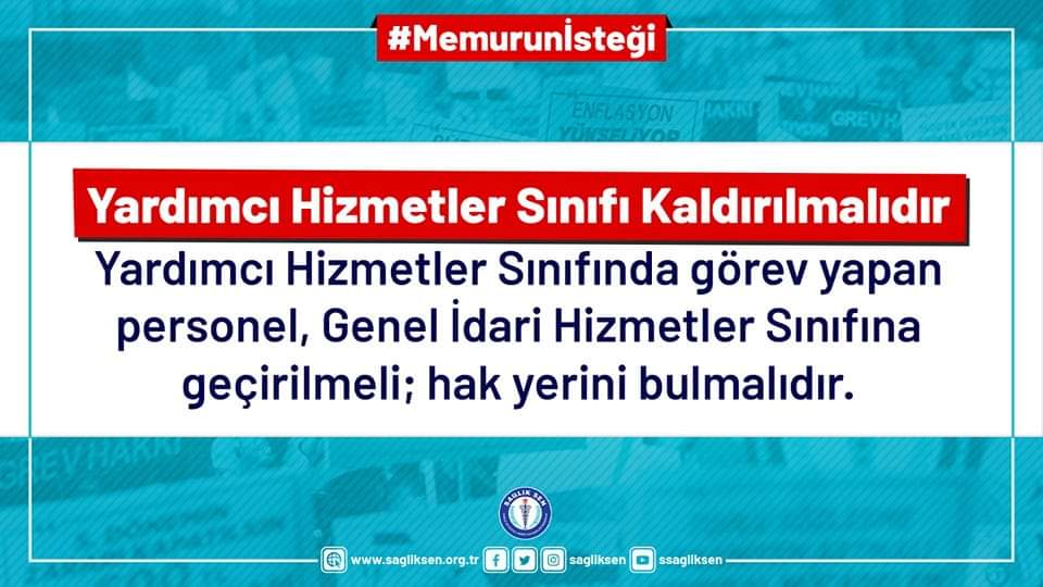 @BuroMemurSen_ Tespitlik birsey kaldı mı? Bence zaten tespit edilmemiş hiçbir sorun yok.Gayet iyi bir sekilde biliyorsunuz tüm sorunları. Sizden yapamayacağınız birşey istenmiyor.  Girdiğiniz yolun hakkını verin.Verilen tavizlere artık sabrımız kalmadı. Gün gelir devran döner unutmayınız. #YHS