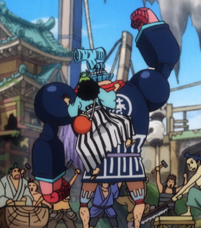 chappie_coco's tweet photo. The Wano arc giving us two very subtle scenes (blink & you'll miss it) of little bro Usopp riding on big Bro Franky's back & I can't handle how freakin' cute it is!! #usopp #franky #usohachi #franosuke #onepiece #wano #bigbrother #littlebrother #nakama https://t.co/5UqMKI5JEq