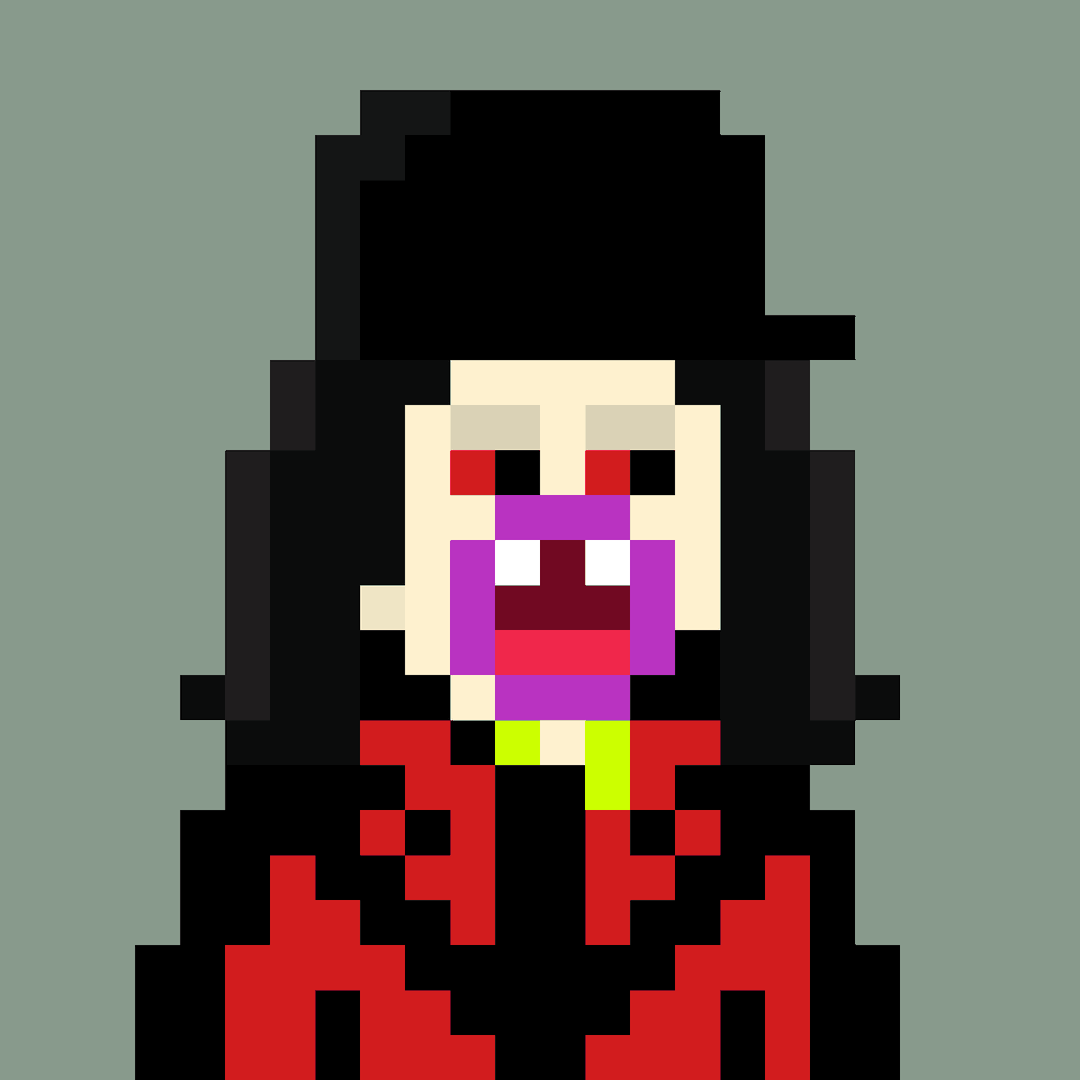 nakamutants's tweet photo. Thrilled to show off this #Bad #Nakamutant
#NFT #NFTCommunity #NFTdrops #nftcollectors #NFTshill #PFP #pfpNFT #PixelArt #PixelNFT #NFTart #nft #nftdrop #nftnews #upcomingnft #boredNFT #openseanft #nftmarket #nftradar #nfts #crypto #nftcrypto #MintingNow https://t.co/QbhXZ7iZv1