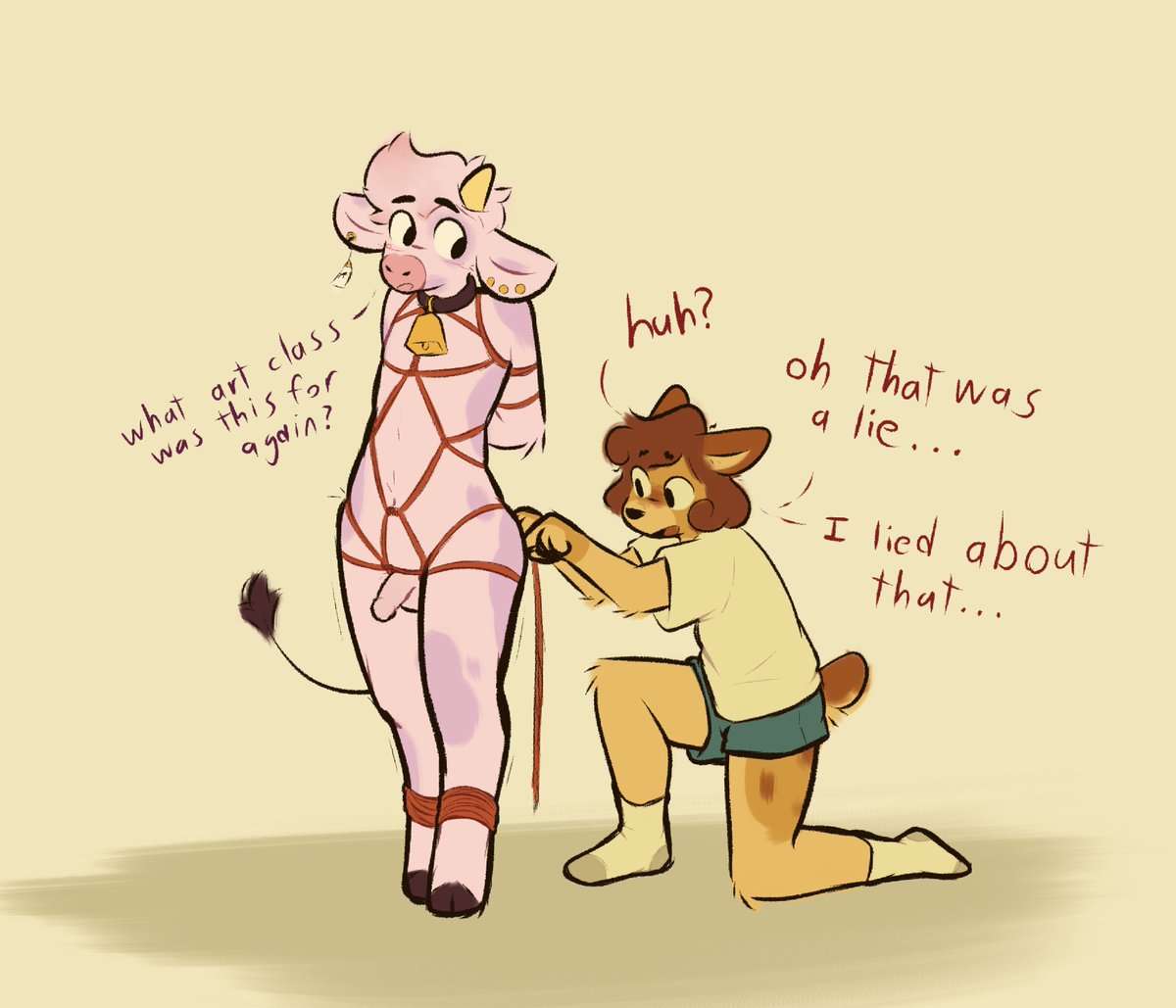 rope trickery!

<a href="/pawedcow/">naughty cow 🔞🐾</a> <3